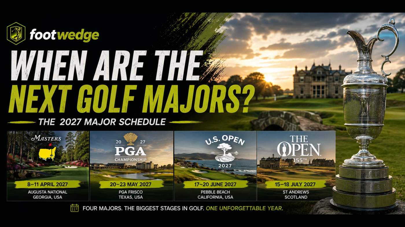 Cover image for When are the next golf majors?