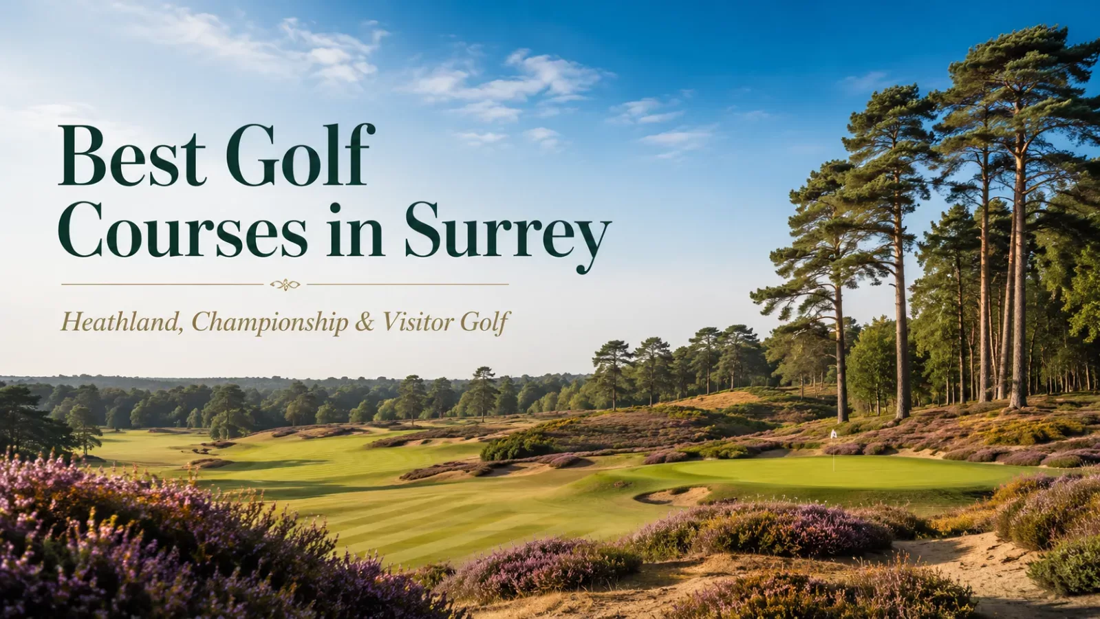 Cover image for Best Golf Courses in Surrey